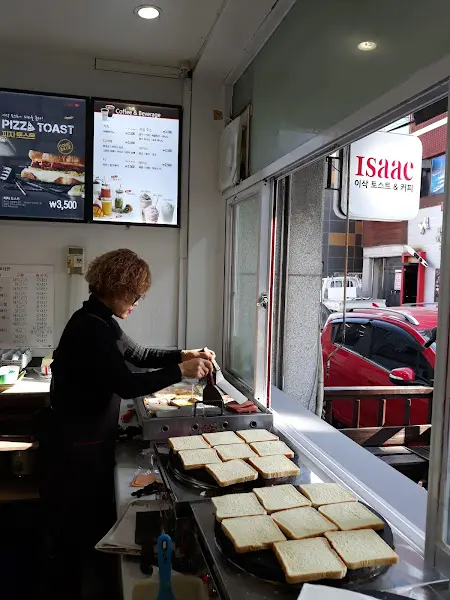 토스트 제조 과정