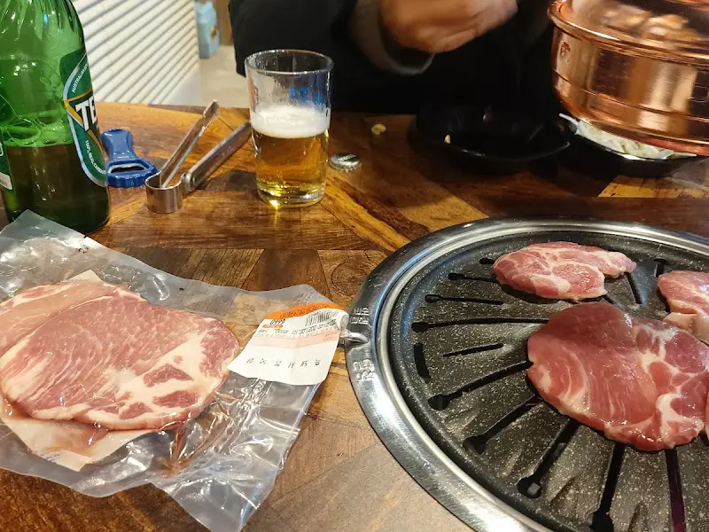 맥주와 고기