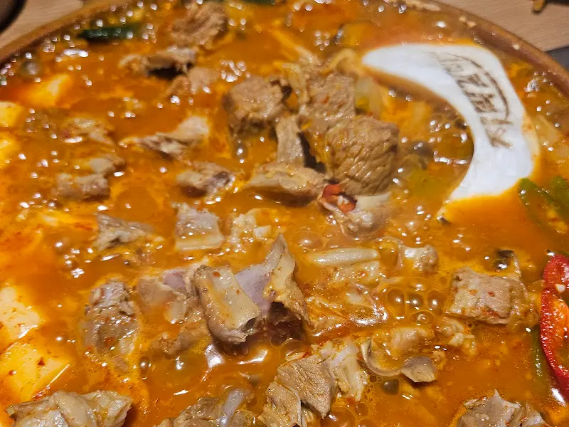 자박갈비 갈비찜 확대샷