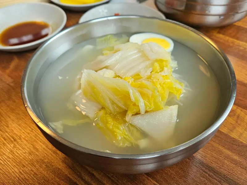 동치미국수