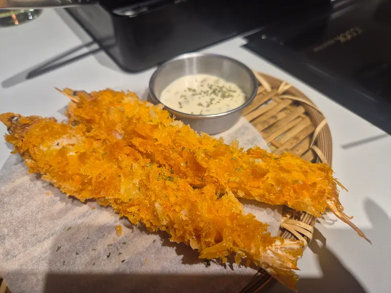 튀김옷이 바삭한 새우튀김