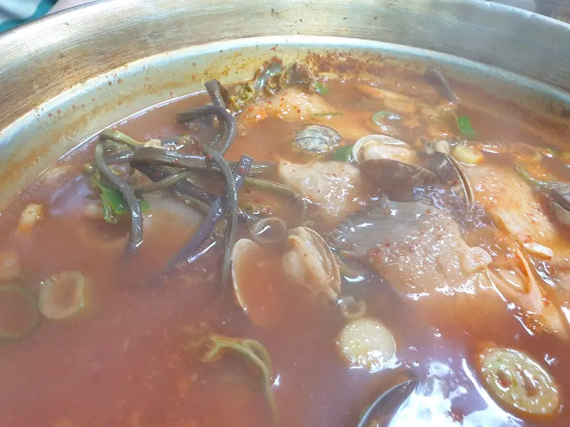 서대탕 클로즈업