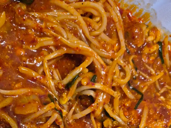 오징어알고니찜 클로즈업