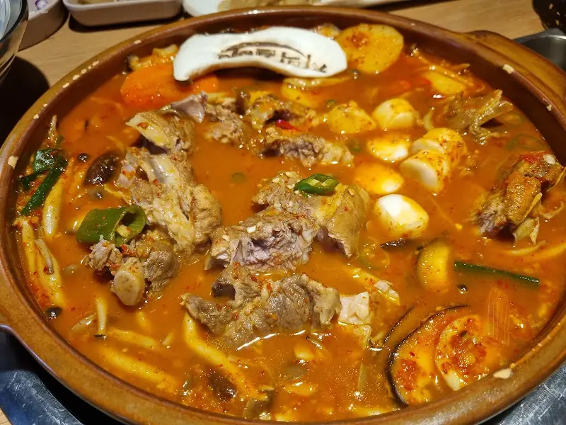 자박갈비 갈비찜 디테일