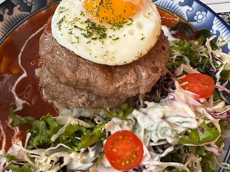 정씨함박 함박스테이크 확대샷