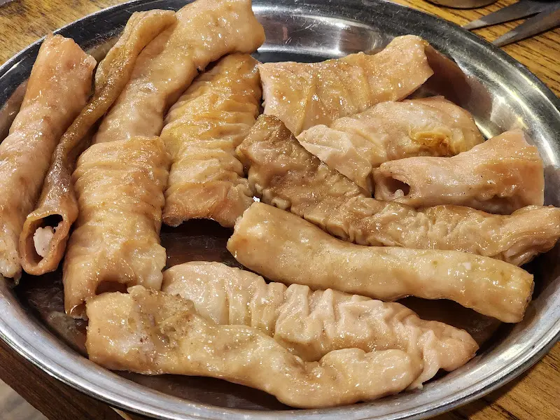 윤기가 흐르는 생막창