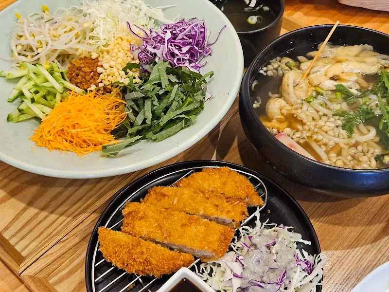 칠성제면소 우동 돈까스 정식