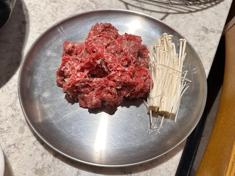 언양불고기 한 상 차림