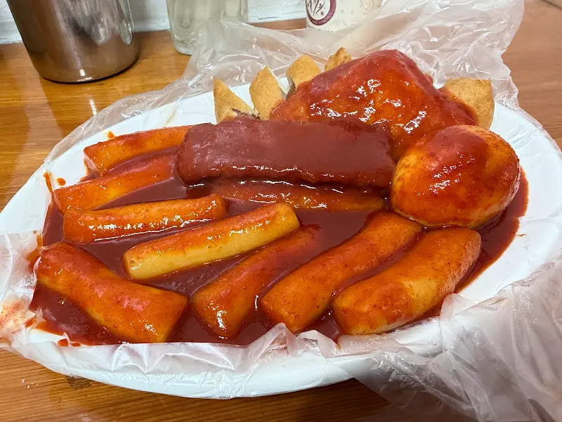 떡, 만두, 핫도그 완벽한 조합