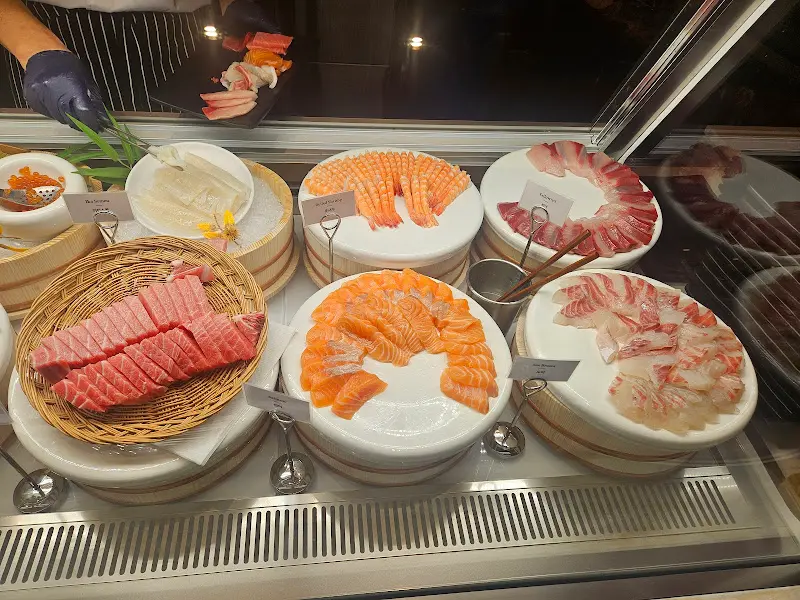 다채로운 사시미 코너