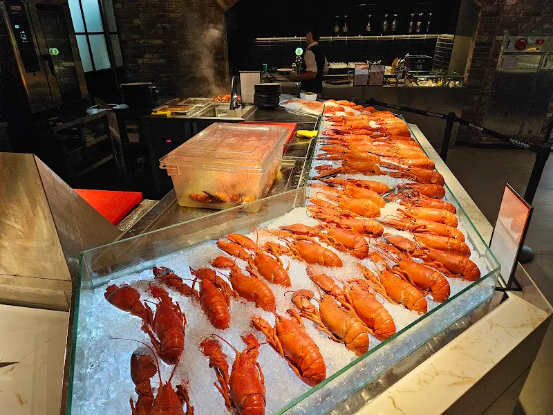 랍스터가 가득한 코너