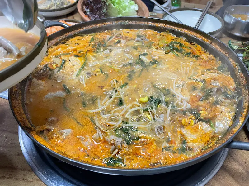 순대전골