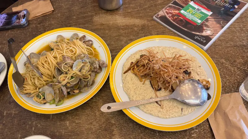 파스타와 리조또