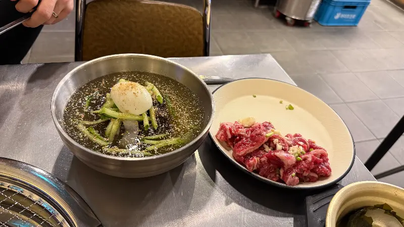 시원한 김치말이국수