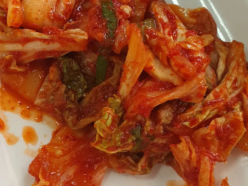 매콤한 겉절이 김치