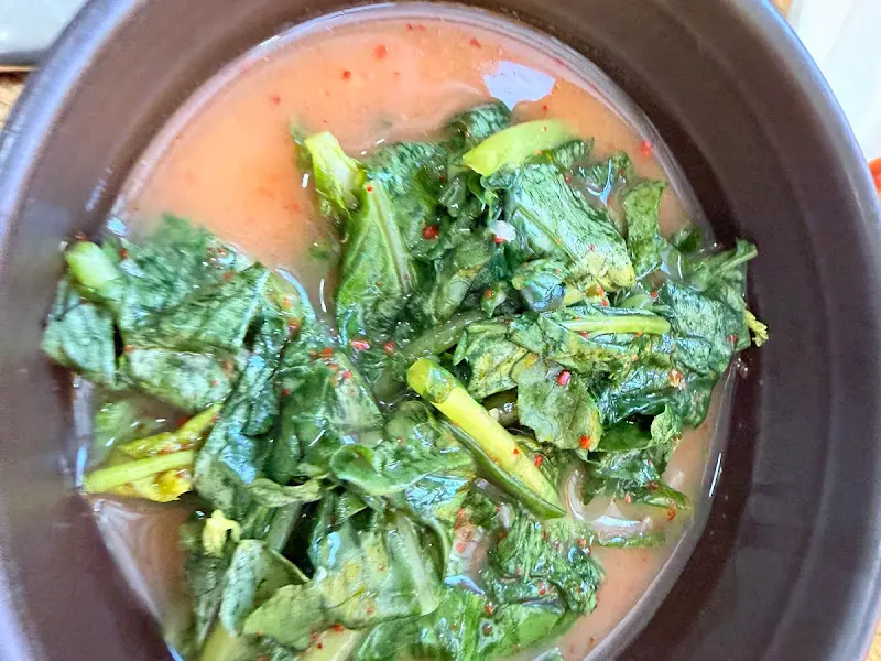 싱싱한 열무김치