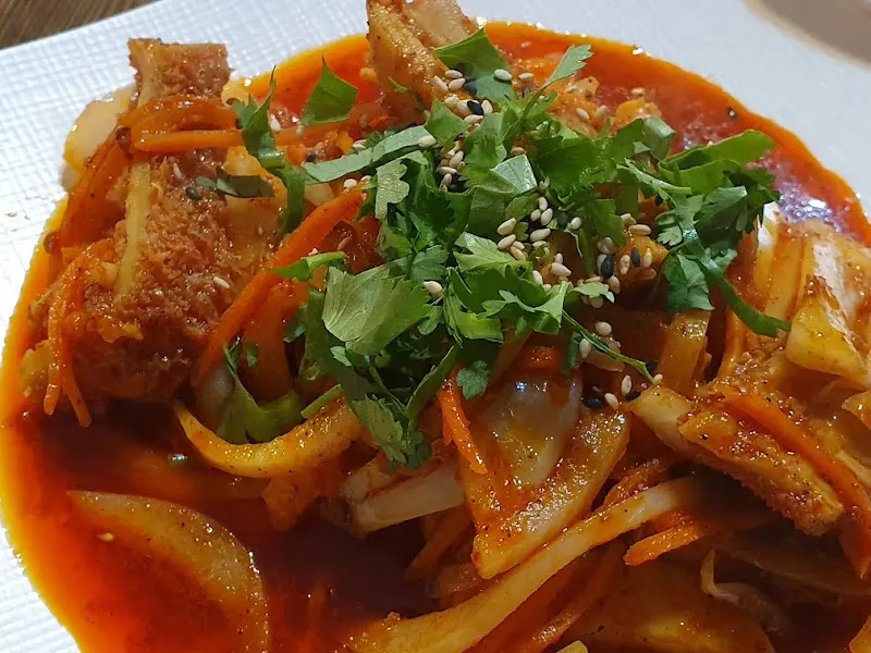 트레브하 샐러드 클로즈업