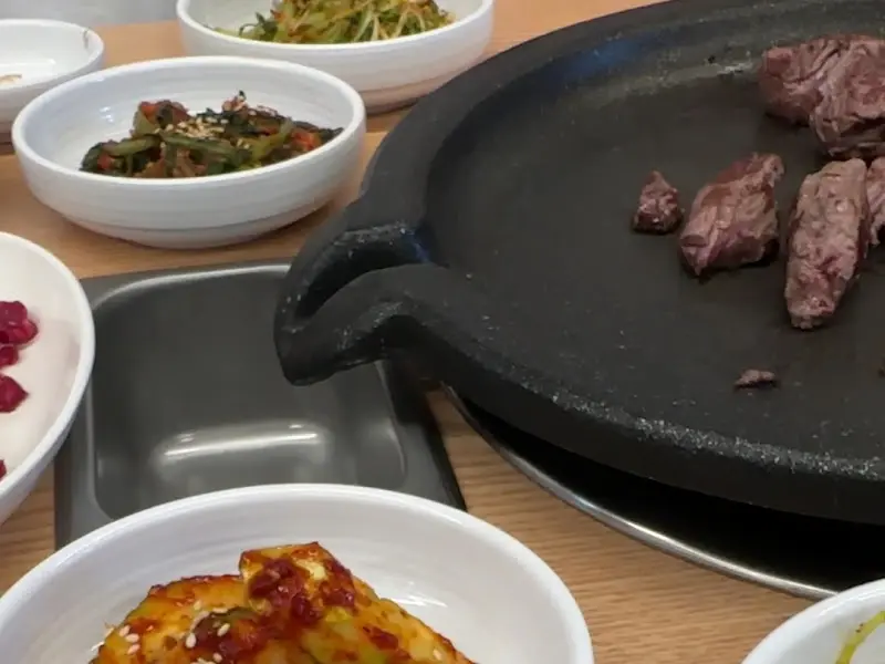 사장님이 직접 구워주시는 한우