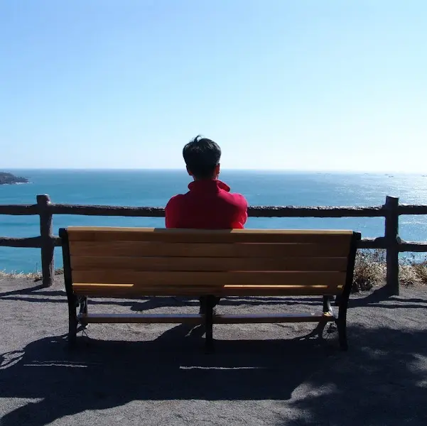 탁 트인 바다 풍경