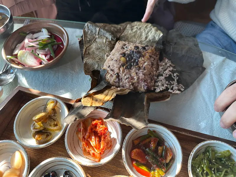 연잎밥 정식