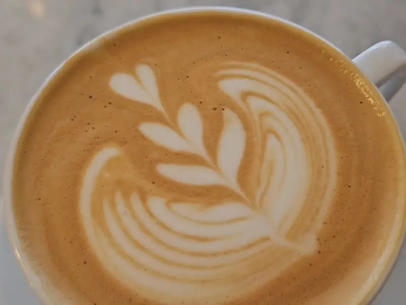 테이블 위에 놓인 물밀면