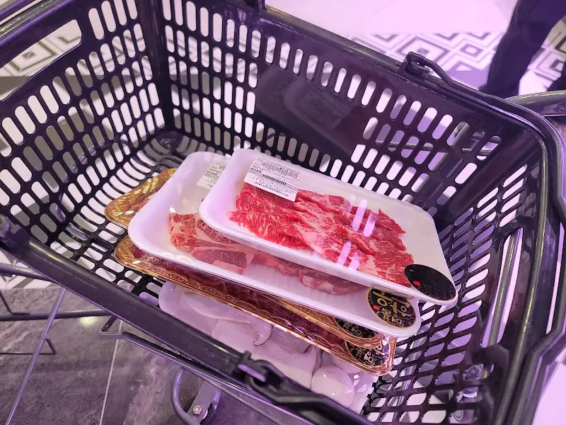 고기 쇼핑 카트