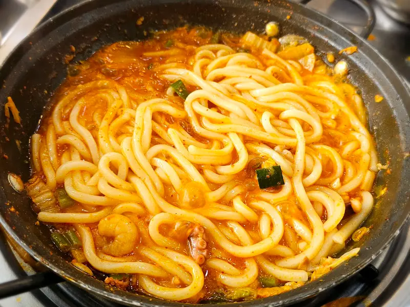 우동 사리 추가