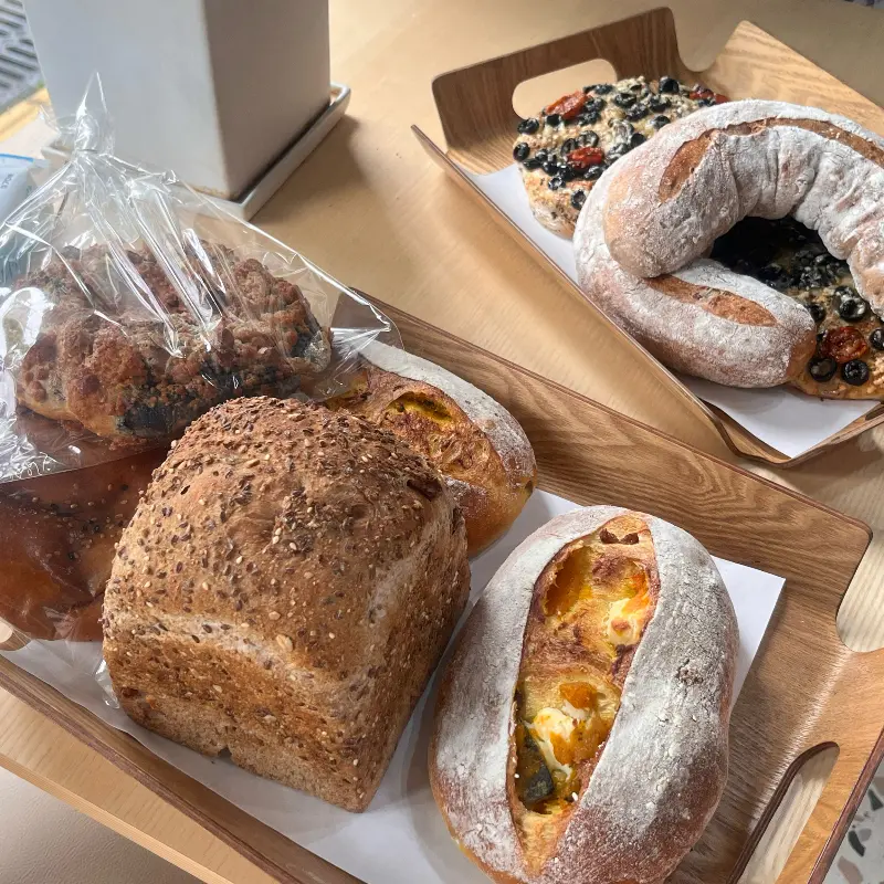 김진브레드의 다양한 빵들