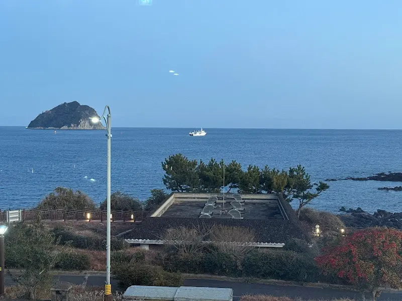 바다를본돼지에서 바라본 제주 바다