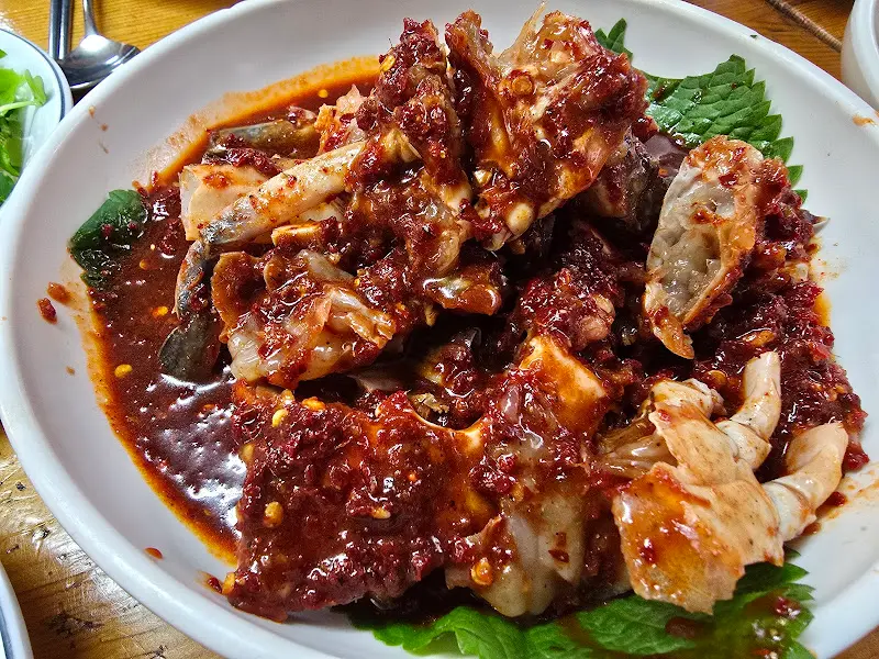 매콤한 양념게장