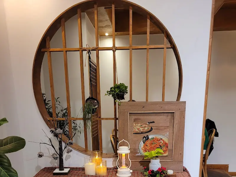 문학산 호랭이 내부 장식