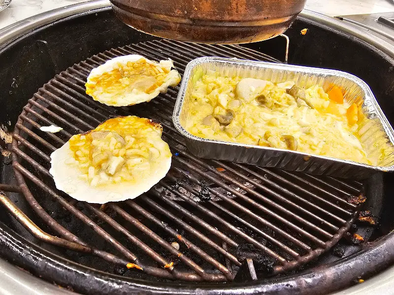 조개구이와 조개찜