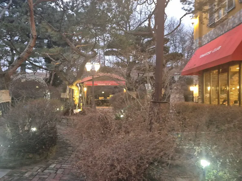 돈까스클럽 야외 정원