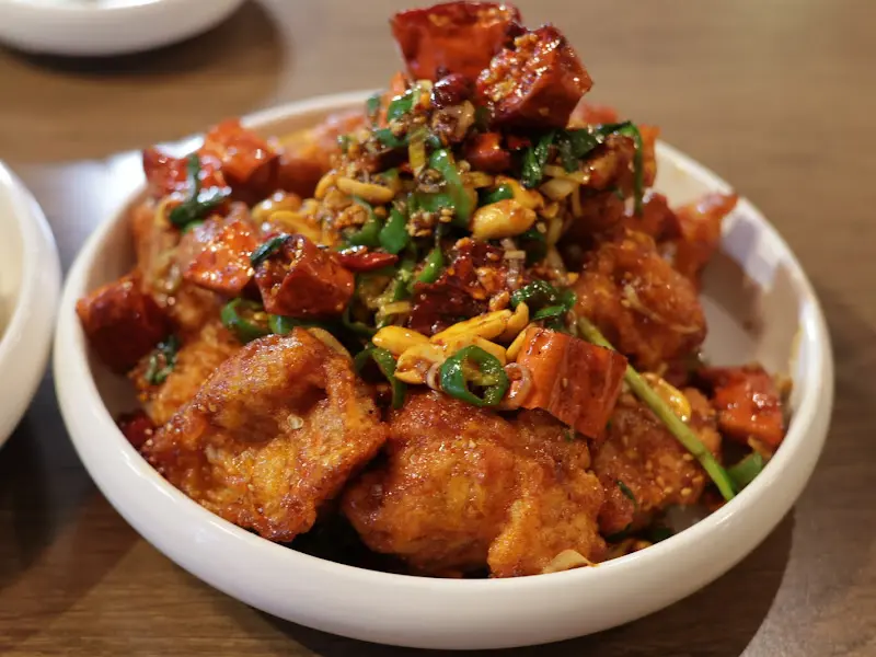 사천식 황비홍 깐풍기