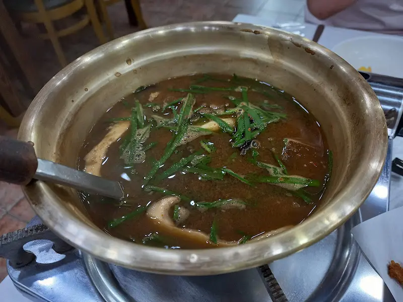 구수한 맛이 일품인 된장찌개
