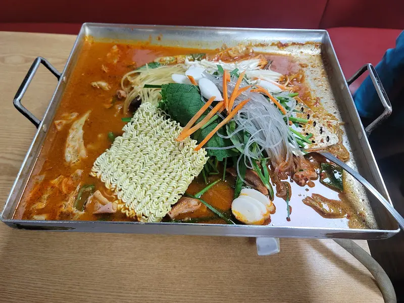 순대볶음 전체 샷