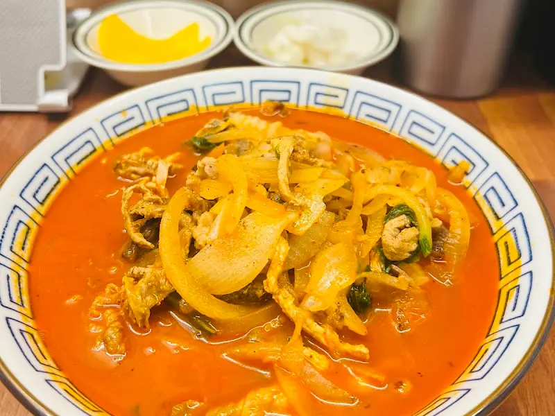 차돌 짬뽕 근접샷