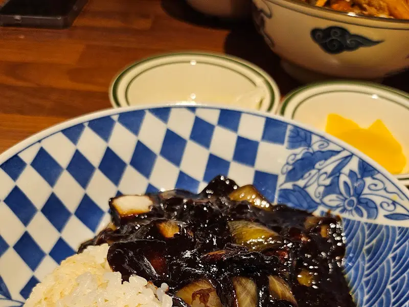 짜장면과 유린기