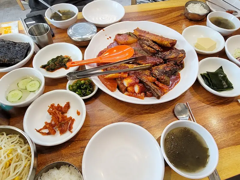 풍촌코다리네 테이블 세팅