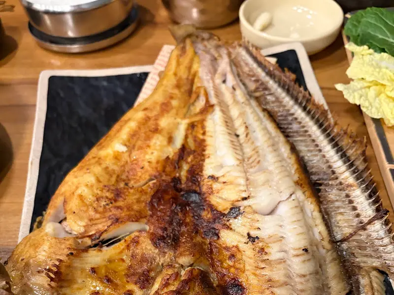 노릇하게 구워진 임연수의 자태