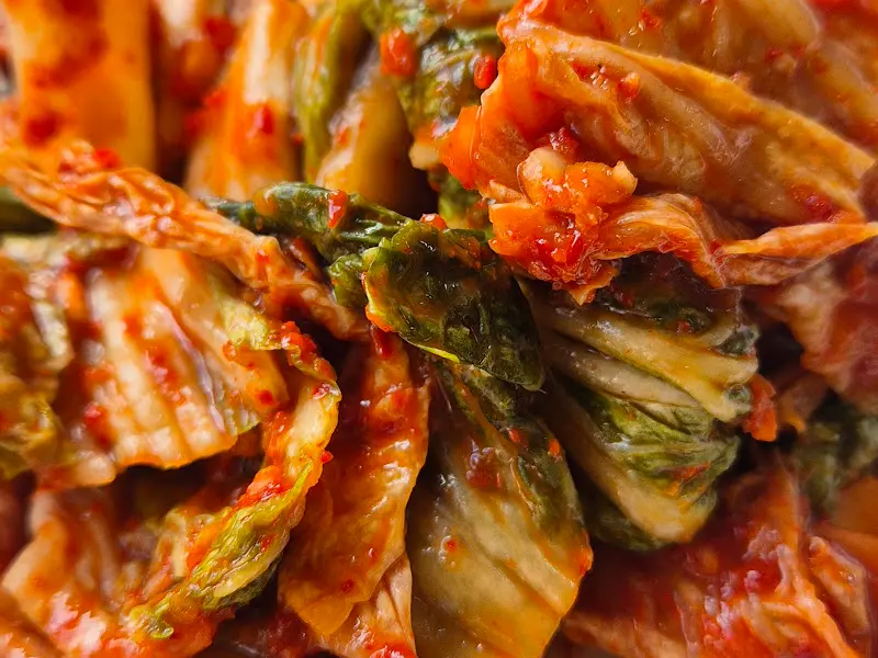 잘 익은 배추김치