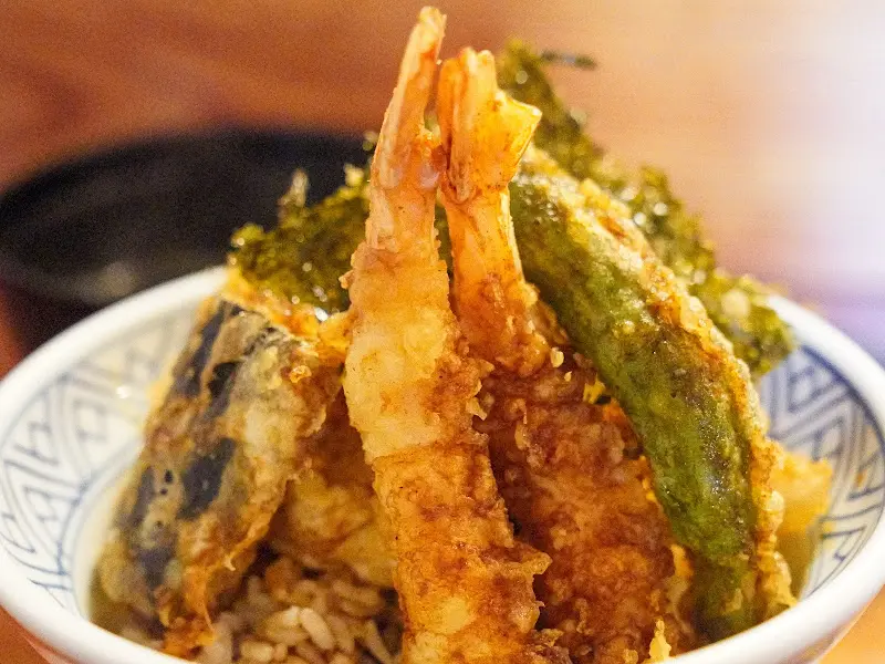 스페셜 텐동 근접샷