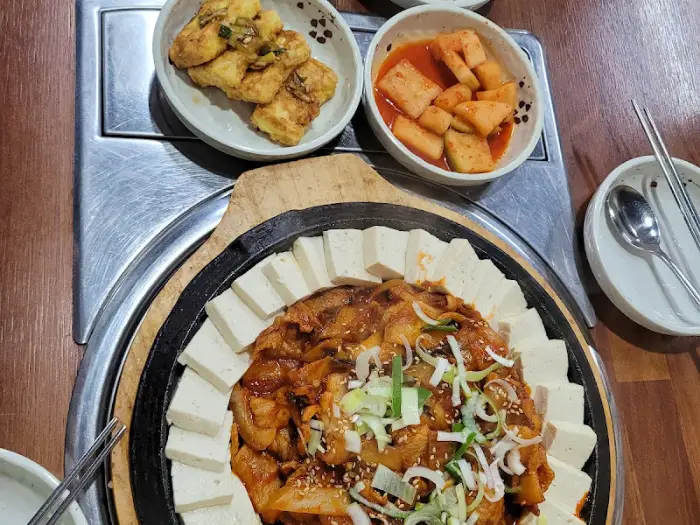 김치말이김치 순두부
