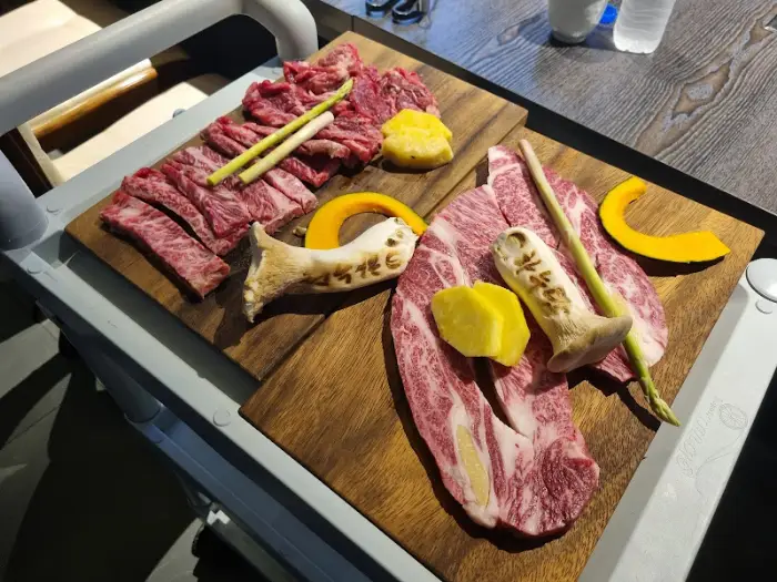 신선한 한우 부위