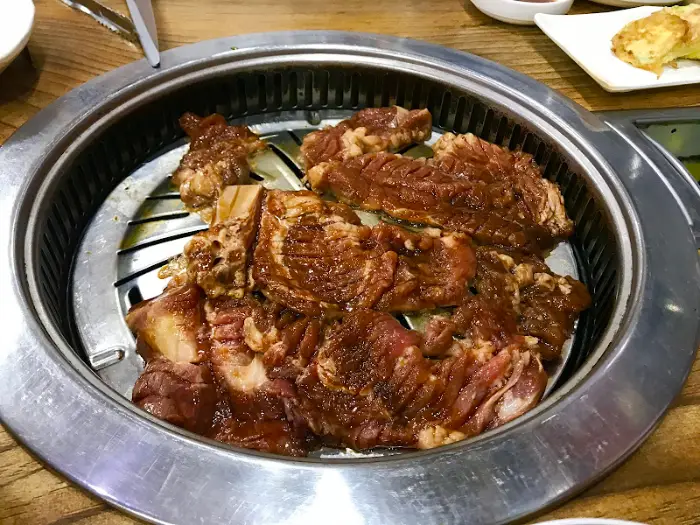 불고기 전골 냄비