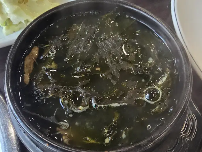 청결한 오픈 주방