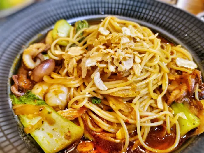 해산물 스파게티