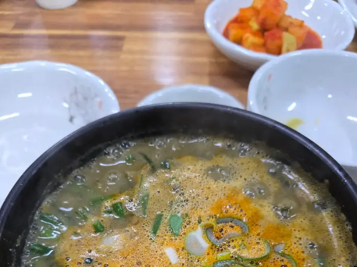 추어탕 클로즈업