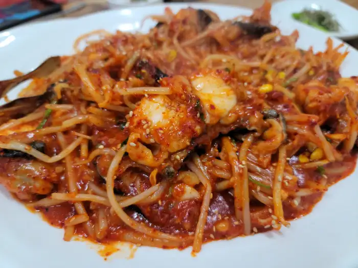 아구찜의 근접샷