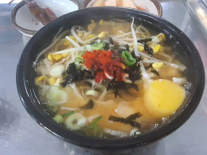 일해옥 콩나물국밥의 모습